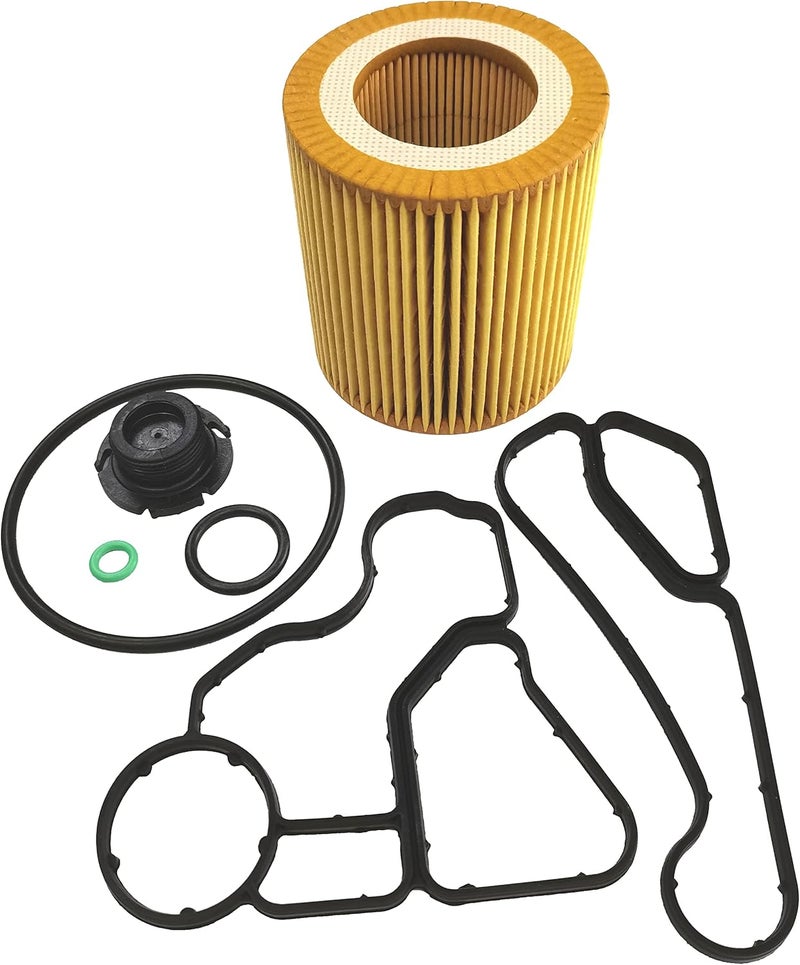 GaeaAuto Engine Oil Filter Adapter Housing Gasket Cooler Seal Kit fit for BMW 128i 135i 323i 325xi 328i xDrive 328xi 330i 330xi 335i 335is 335xi 530i 535i xDrive 535xi 740i X1 X3 X5 X6 Z4 - Image 2